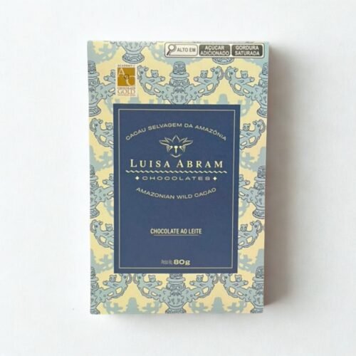 Chocolate Luisa Abram ao Leite 80g